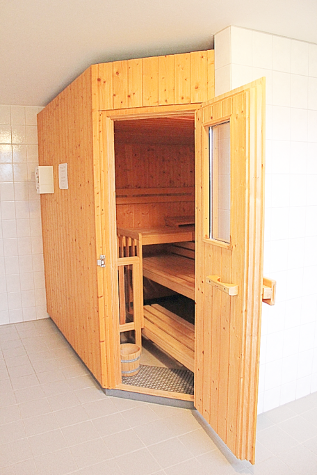 Sauna im Keller