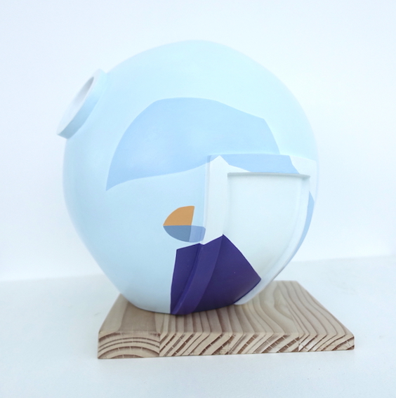 La bulle - H 25 x L 22 X E 23 cm – Sculpture- techniques mixtes - ©2016 Jaja/ADAGP