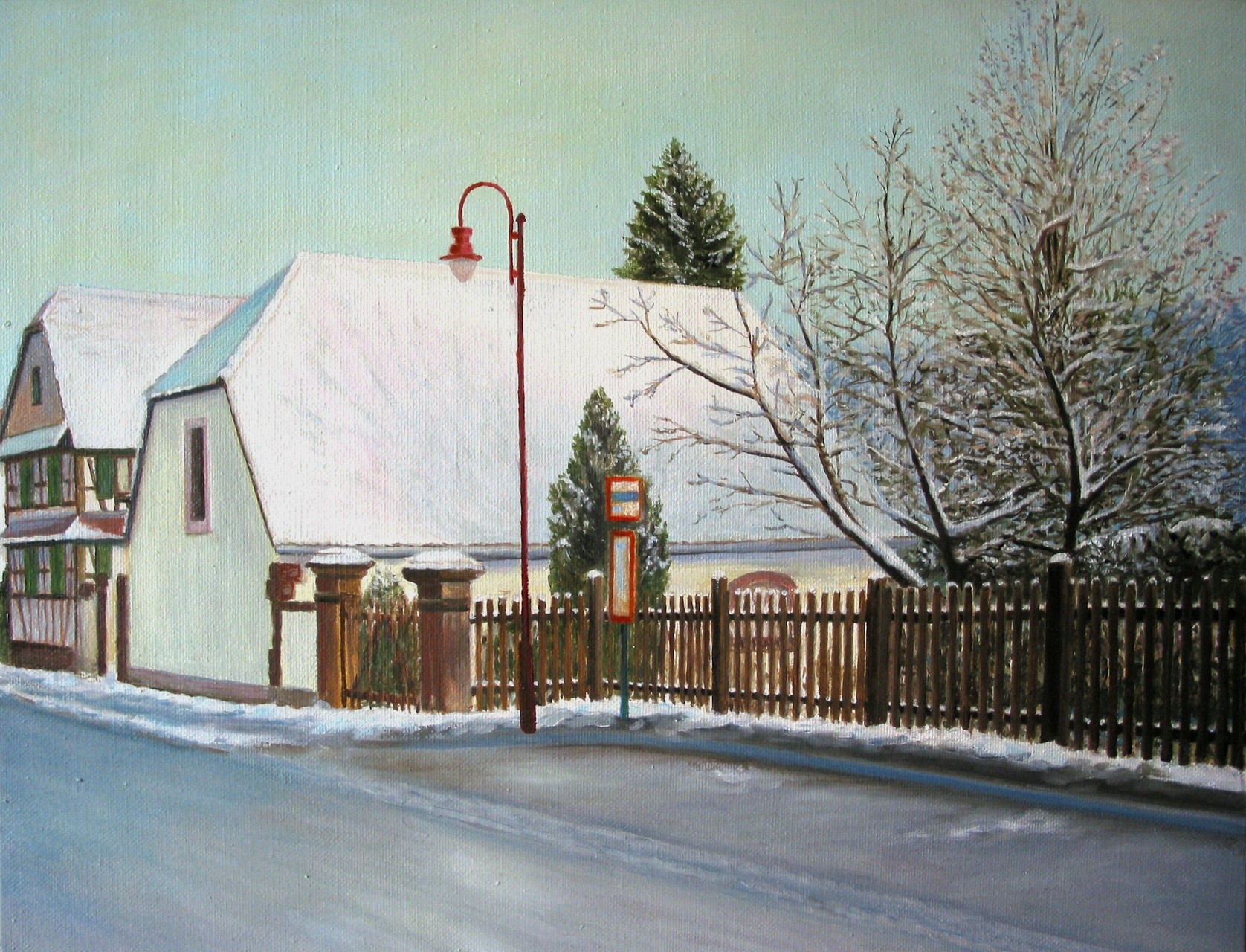 "A PFULGRIESHEIM - Hiver"