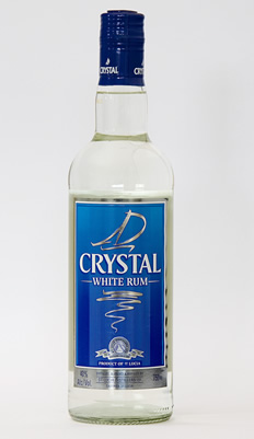 Crystal White Rum aus St. Lucia