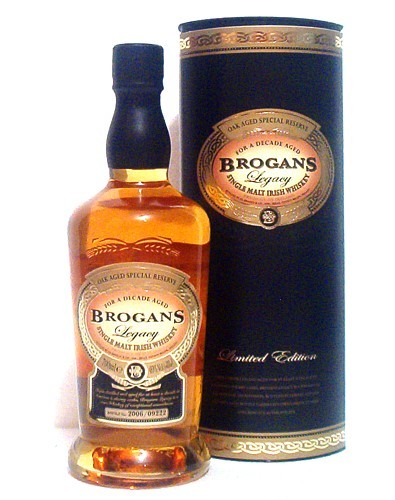 Brogan's Legacy Irish Single Malt Whiskey
