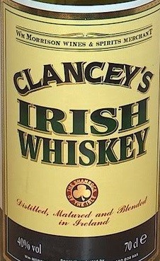 Clancey`s Irish Whiskey