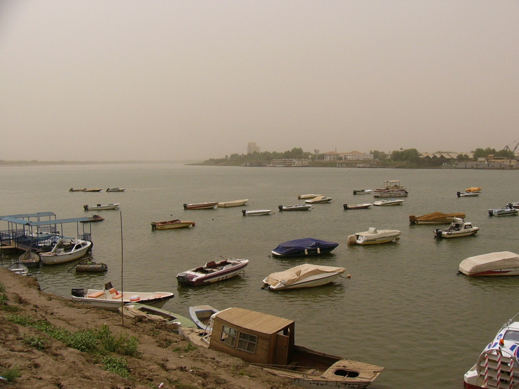 Boot des "Blue Nile Sailing Club"