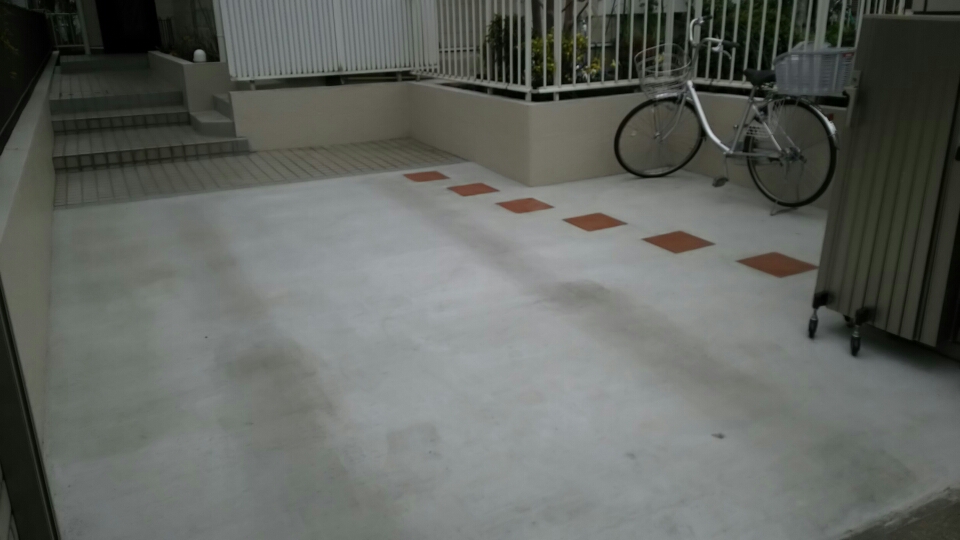 新松戸M様邸 駐車場コンクリート解体及び打設とフェンス新設  