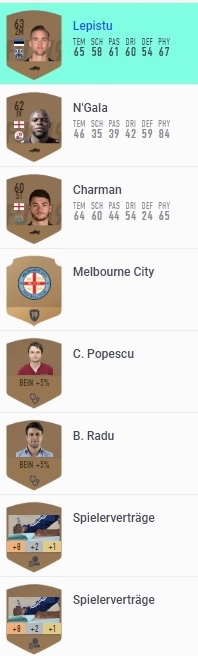 Beispiel für ein schlechtes Bronze-Pack im Ultimate Team