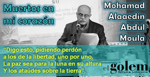 Poesía de Mohamad Alaaedin Abdul Moula en traducción de Rifaat Atfé