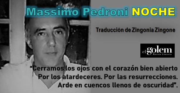 Noche, poema de Massimo Pedroni