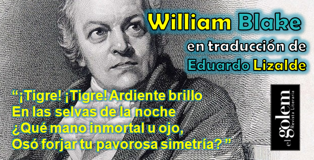 Poemas de William Blake en traducción de Eduardo Lizalde