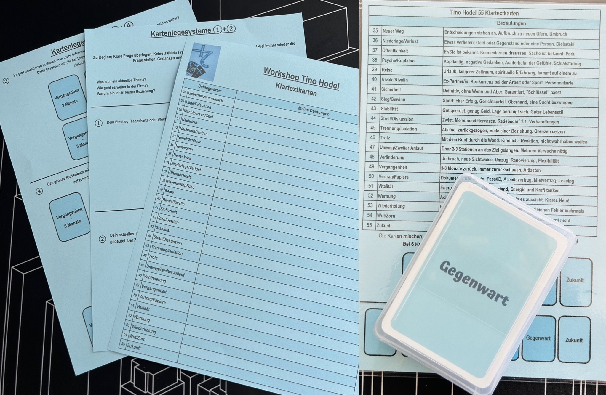Klartextkarten-Kurs