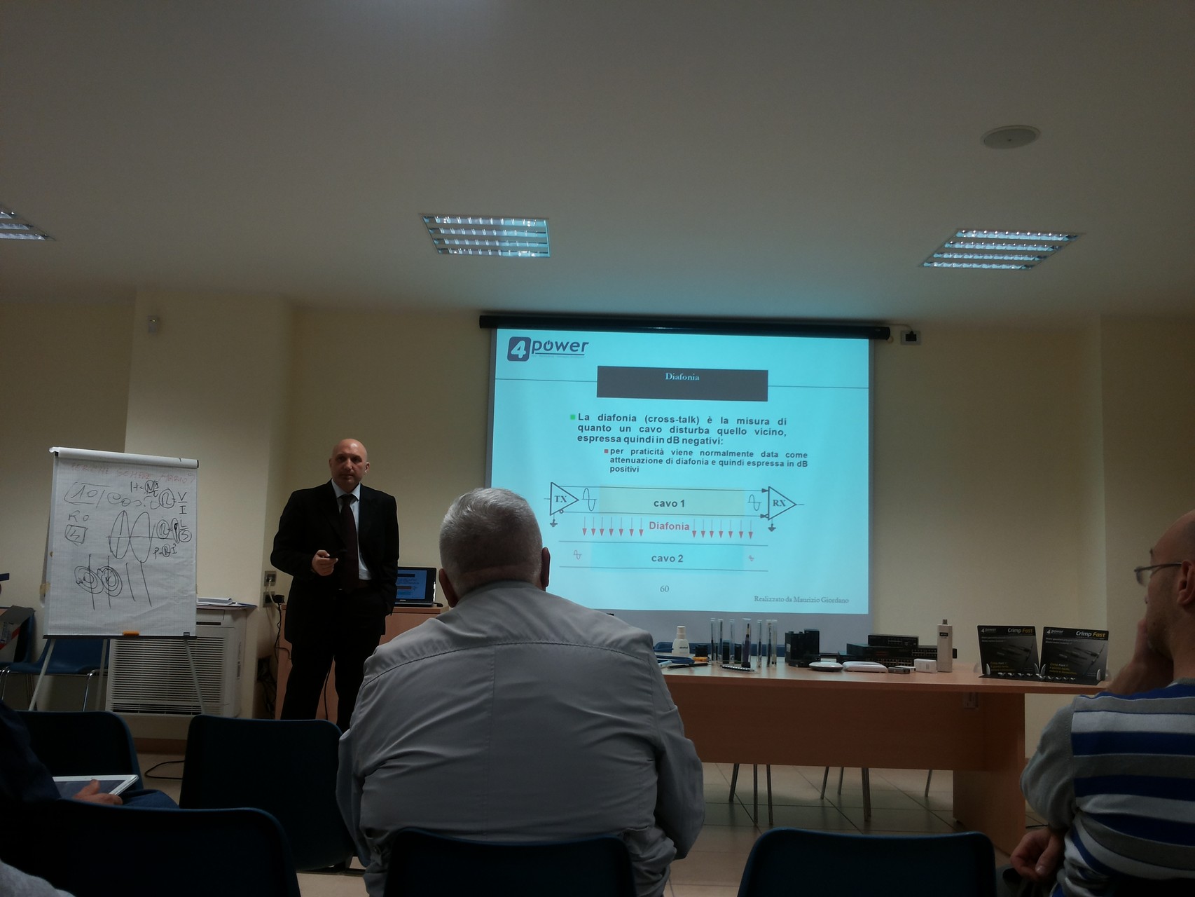 Corso di Fibra ottica,sistemi attivi, Ups 