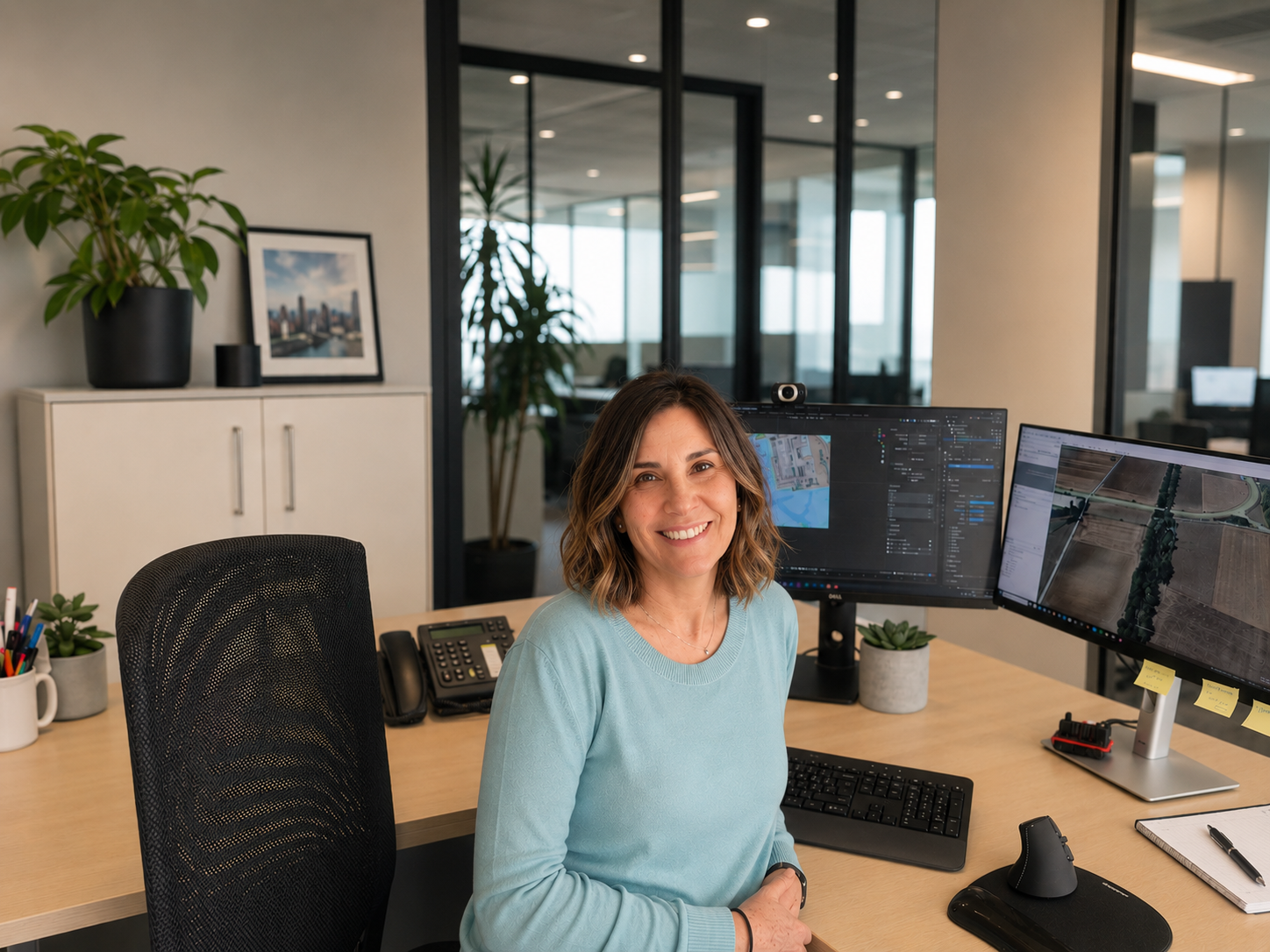 Aurora Fernández, Responsable BIM de ETS (Euskal Trenbide Sarea)