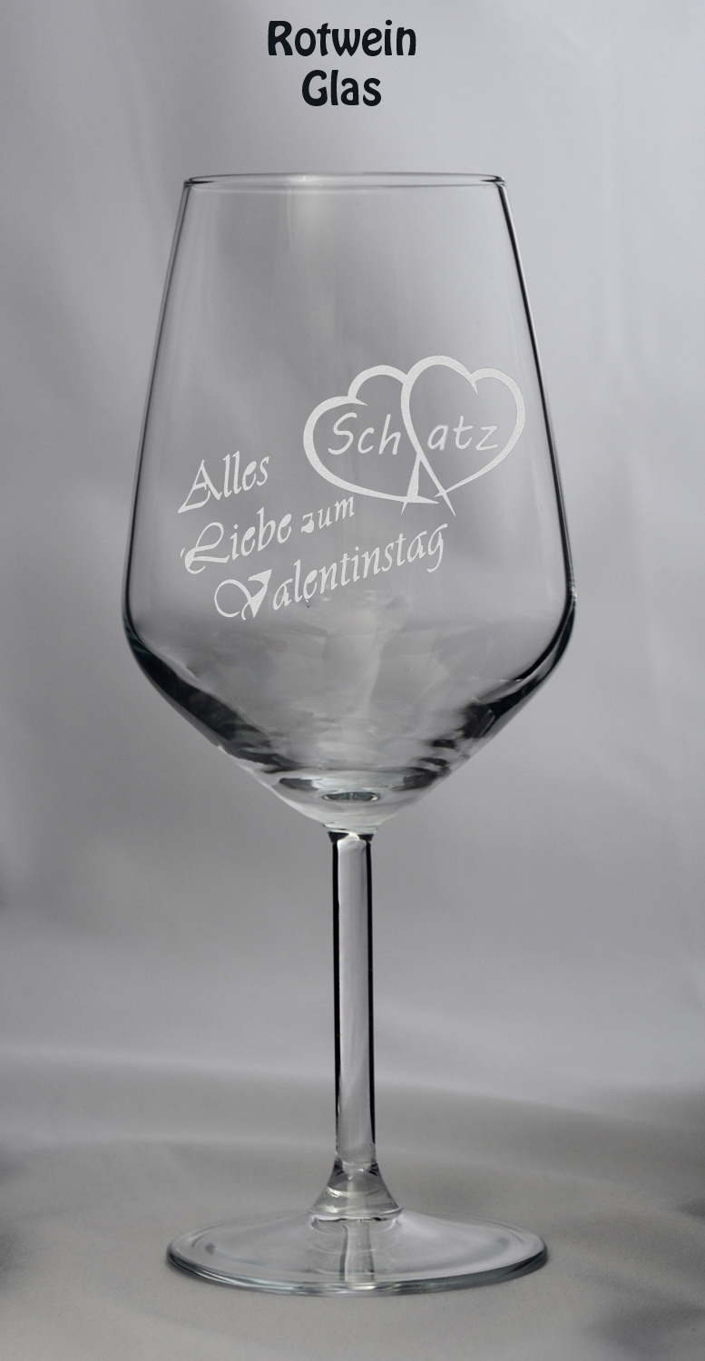 Valentins-Glas