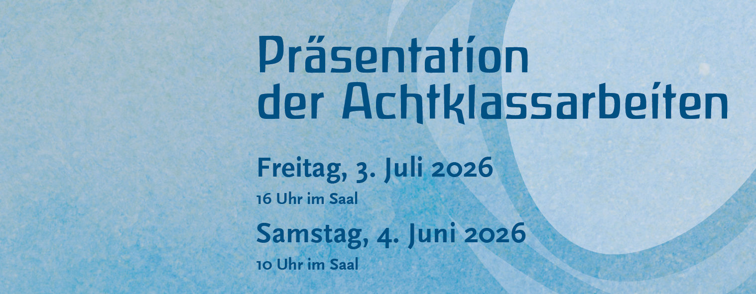 Jahrearbeiten 8. Klasse