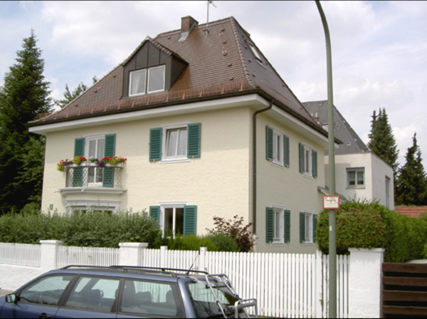 Außenanstrich für ein Einfamilienhaus
