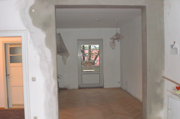 Parkettergänzung durch die Bodenleger der Richard Wörle GmbH