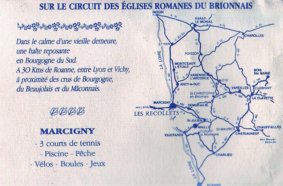 Les Récollets, Marcigny