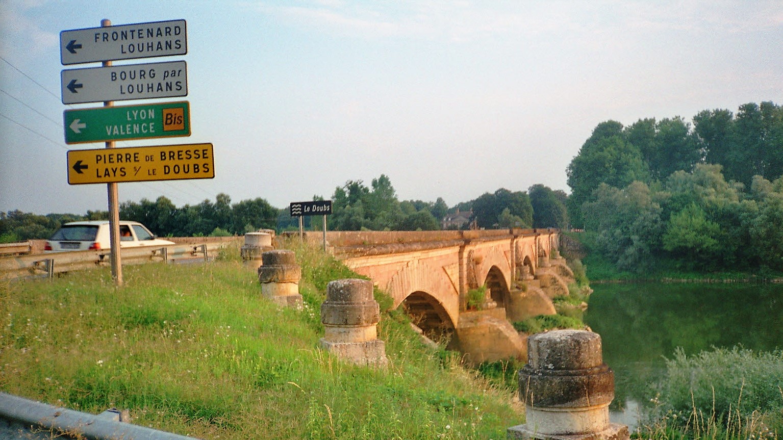 Brücke von Navilly über den Doubs 