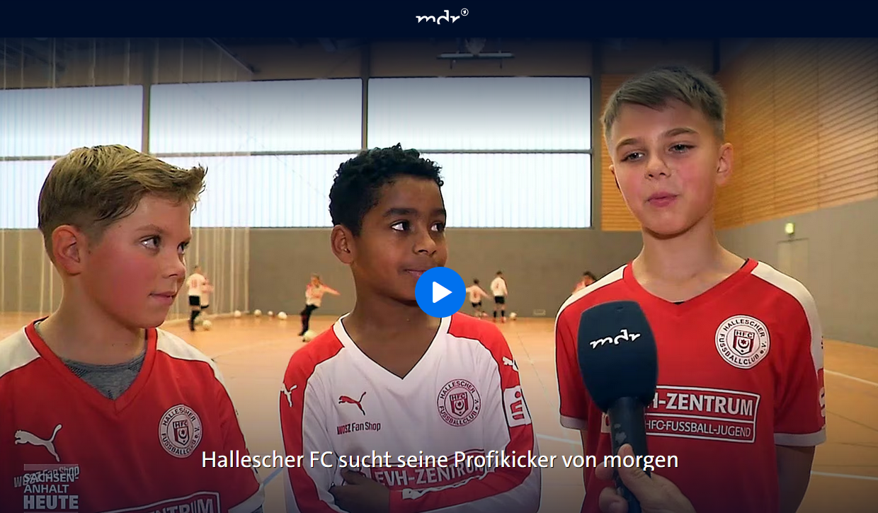 Talente im Fokus: Timo Werner und Titus Tollas bei Sportschulsichtung des Halleschen FC