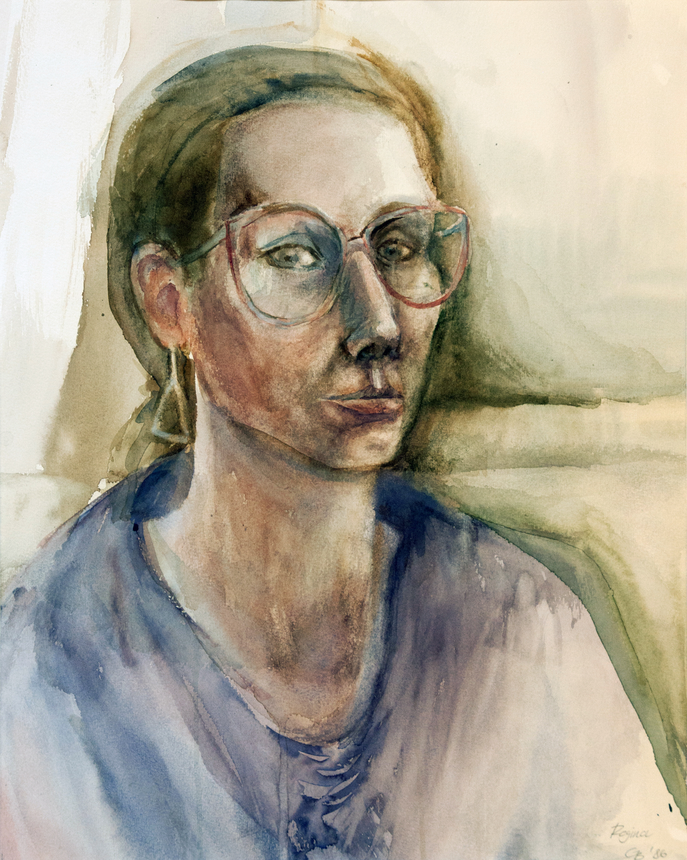 Regina 1986 Aquarell, 50x40