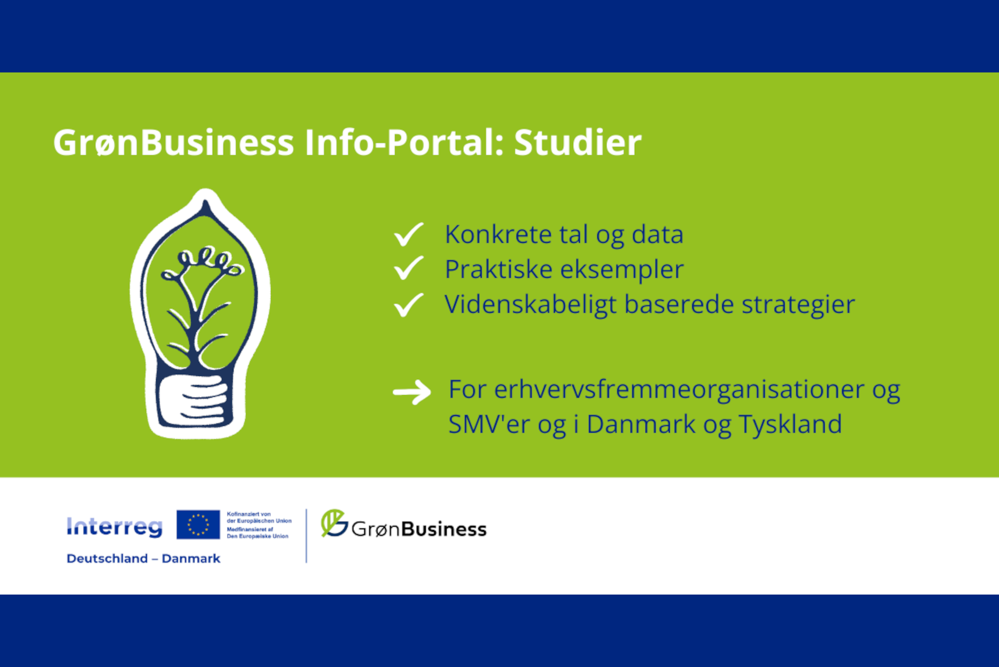 GrønBusiness Info-Portal: Studier