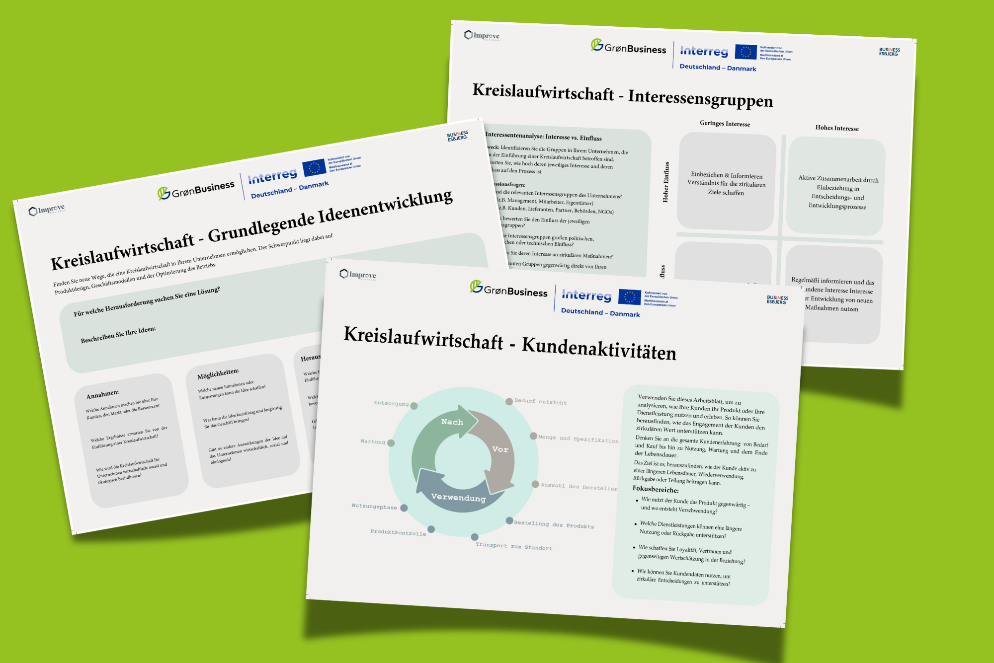Kreislaufwirtschaft – Arbeitsblätter