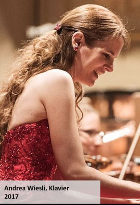 Andrea Wiesli, Klavier - 2017