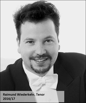 Raimund Wiederkehr, Tenor - 2017, 2016