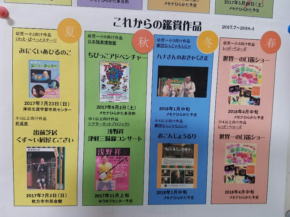 これからの鑑賞作品