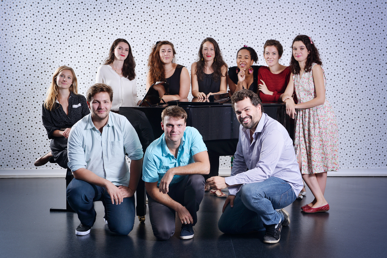 La promotion « 2015-2016 » avec l'équipe pédagogique | Photo © Christel Mauve