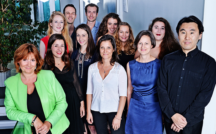 La promotion « 2017-2018 » avec l'équipe pédagogique | Photo © Christel Mauve