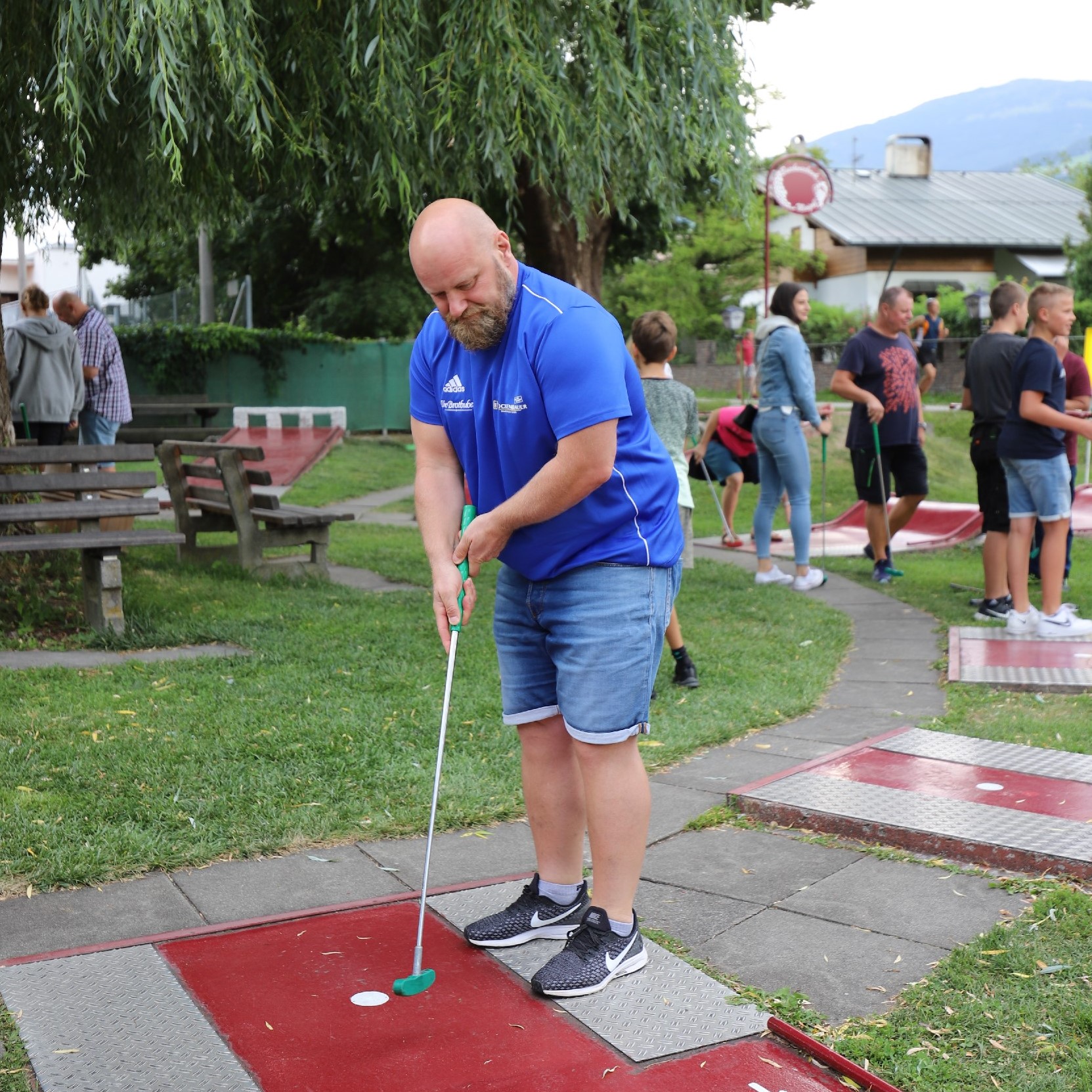 12.08.2022 - KSV-Minigolf und Manfred bei der Jugend EM