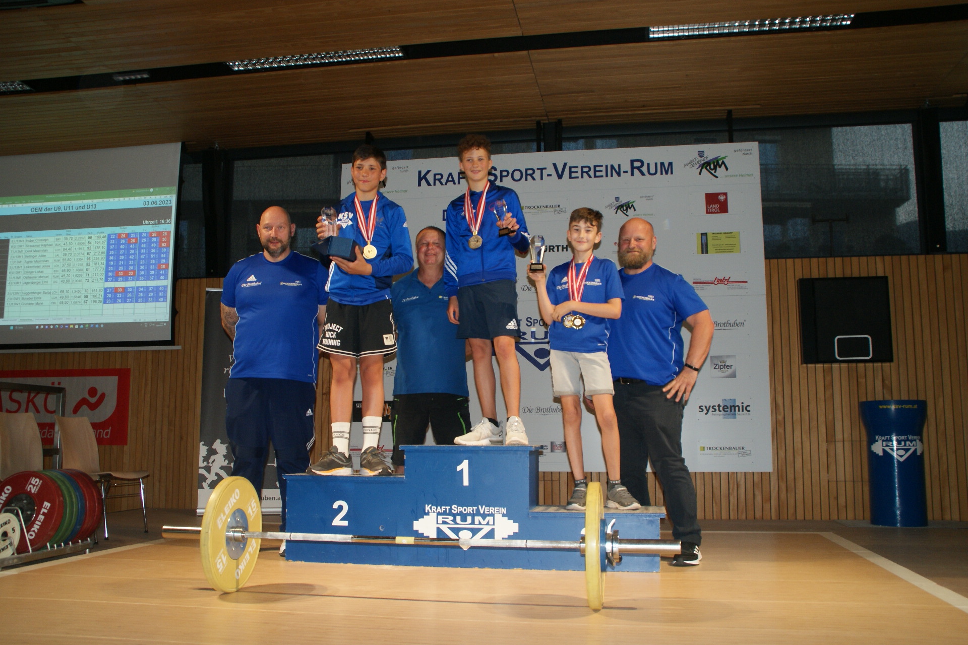 03.06.2023 - österr. Schülermeisterschaft in Rum - Benni und Maxi gewinnen Gold - Manuel erkämpft Silber