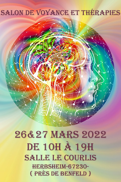 Salon Voyance et Thérapies le 26 et 27 mars 2022 à Herbsheim 67230 avec Stelline Voyance https://www.stellinevoyance.fr