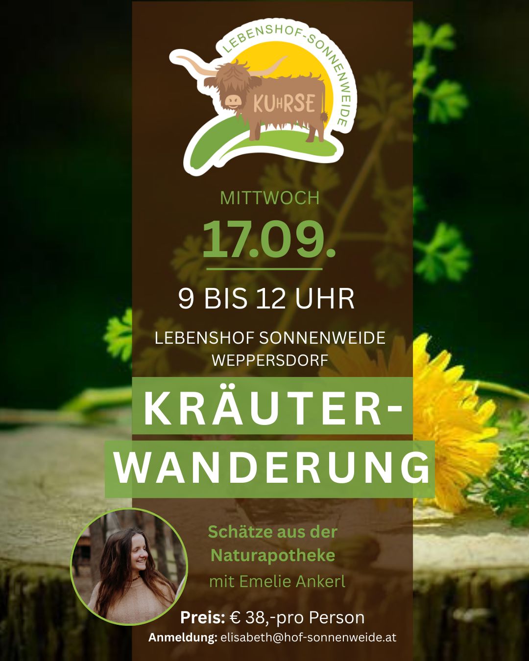 17. September Kräuterwanderung