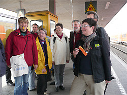 Warten auf die S-Bahn Foto:NABU/Reimers