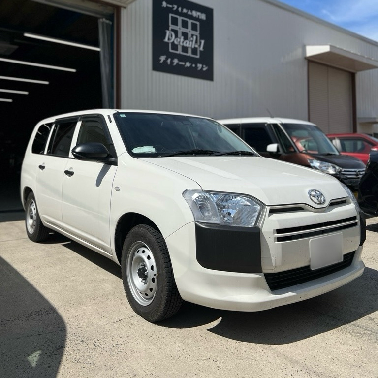 トヨタ プロボックス カーフィルム施工 WINCOS 社用車