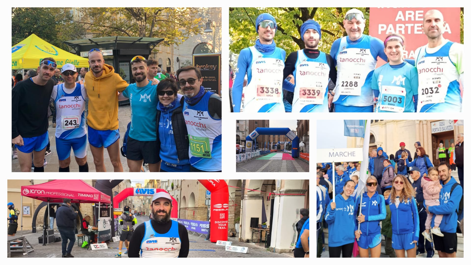 Campionato Nazionale CSI- 21km Cremona - Parma Marathon - La 10 di Ancona - Trail delle Cesane