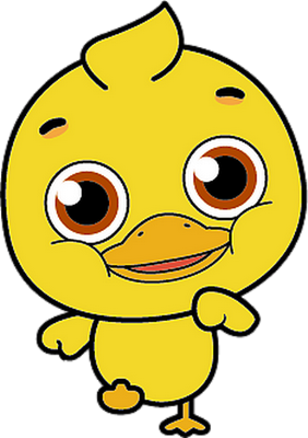 canard - oiseau - animaux - smiley émoticône émoji cartoon clipart illustration - artémotic