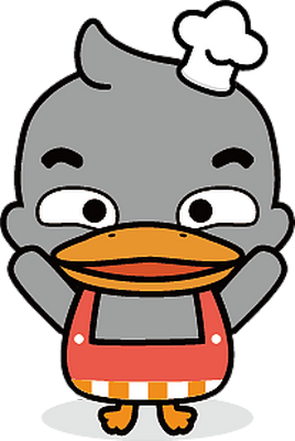 canard - oiseau - animaux - smiley émoticône émoji cartoon clipart illustration - artémotic