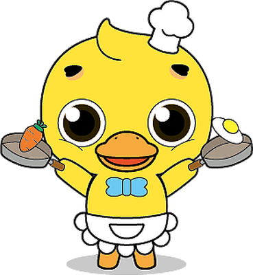 canard - oiseau - animaux - smiley émoticône émoji cartoon clipart illustration - artémotic
