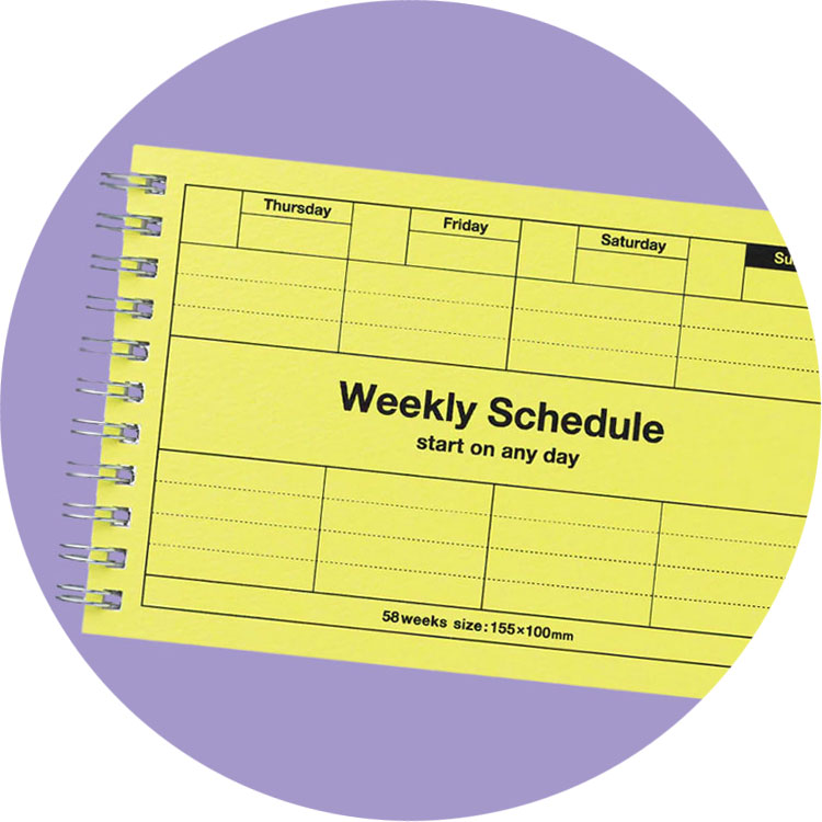 Weekly Schedule
