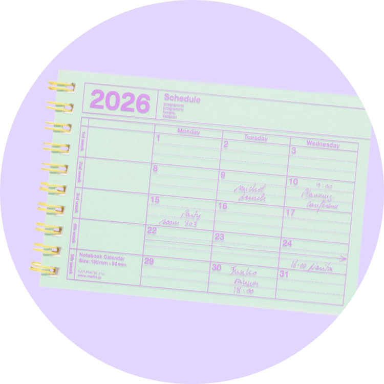 Kalender im TSCHAU TSCHÜSSI