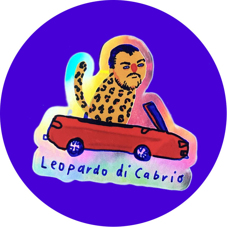Sticker im TSCHAU TSCHÜSSI
