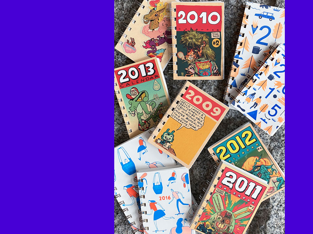 TSCHAU TSCHÜSSI Kalender 2009-2016