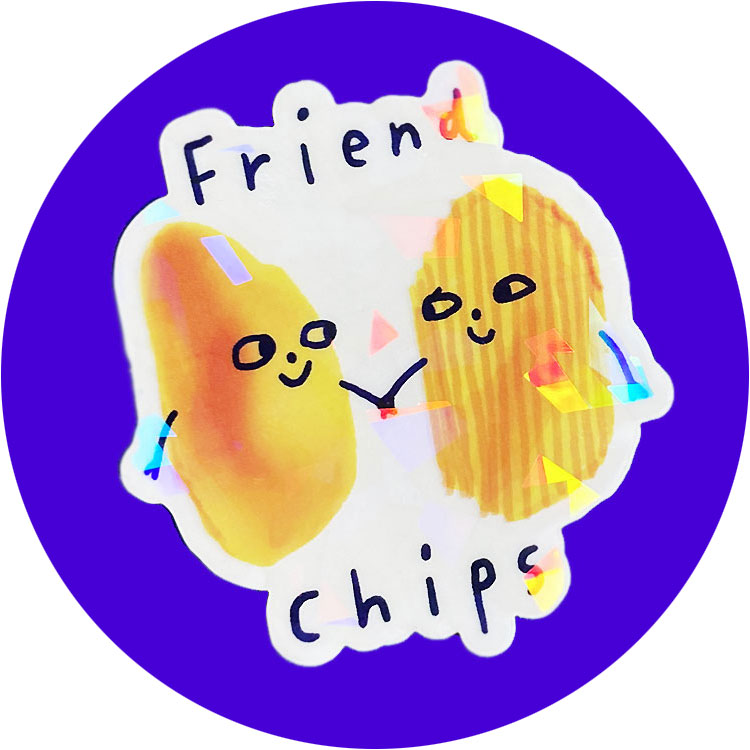 Sticker im TSCHAU TSCHÜSSI