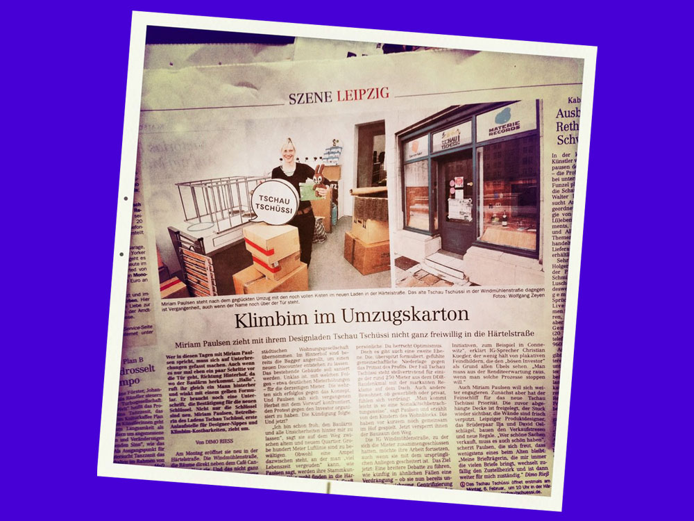 Umzug in die Härtelstraße 2012