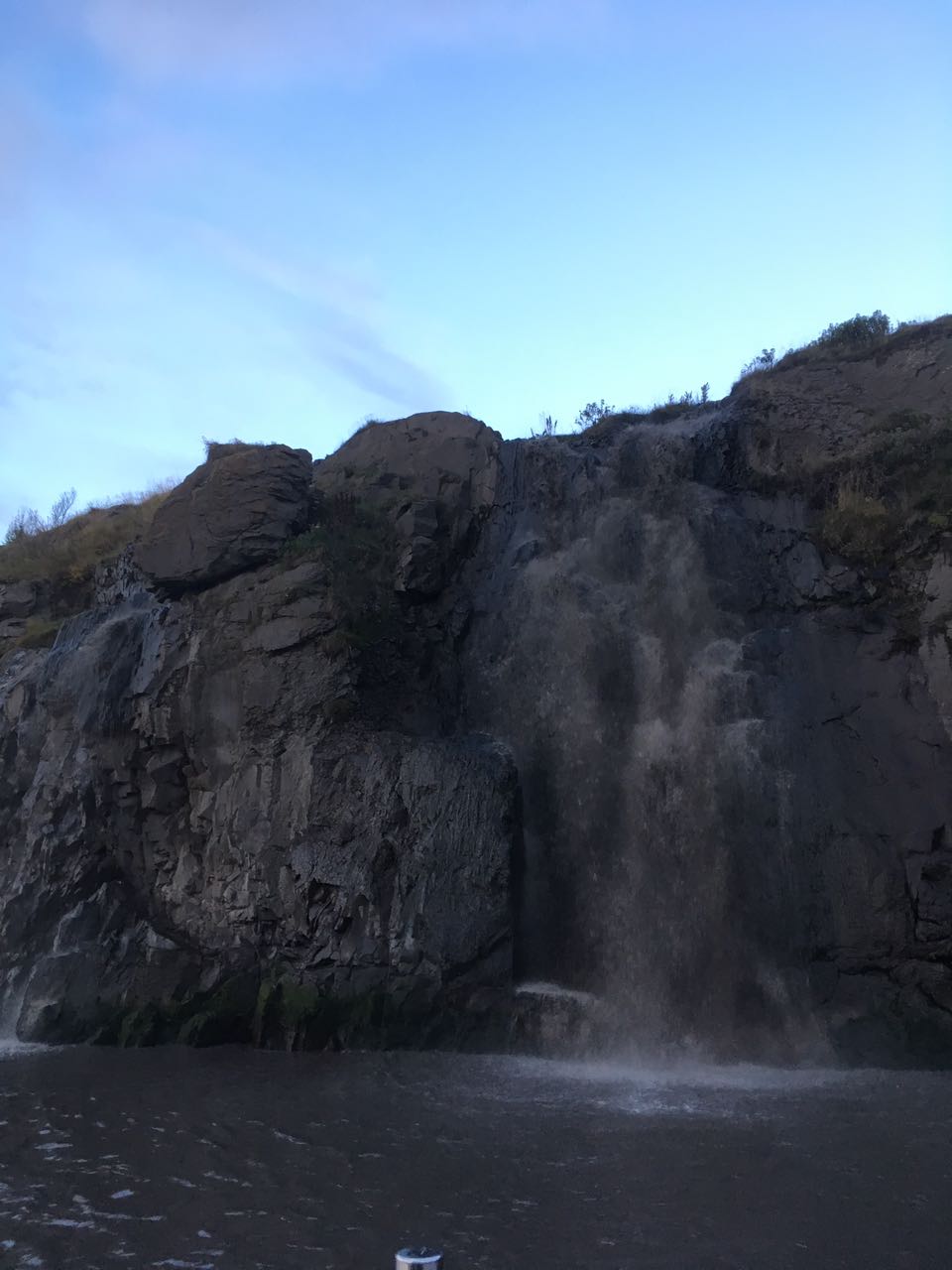 Der wärmste Wasserfall Europas