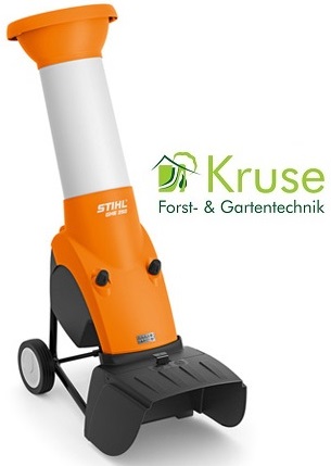 Gartenhäcksler GHE 250 von Kruse Gartentechnik aus Petershagen, Ihr Partner für Hille, Minden, Raddestorf, Warmsen, Uchte und Lavelsloh.