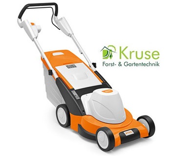 Stihl Elektrorasenmäher RME 545 C bei Kruse Gartentechnik in 32469 Petershagen, Ihr Servicepartner für Hille, Minden, Raddestorf, Warmsen, Uchte und Lavelsloh.