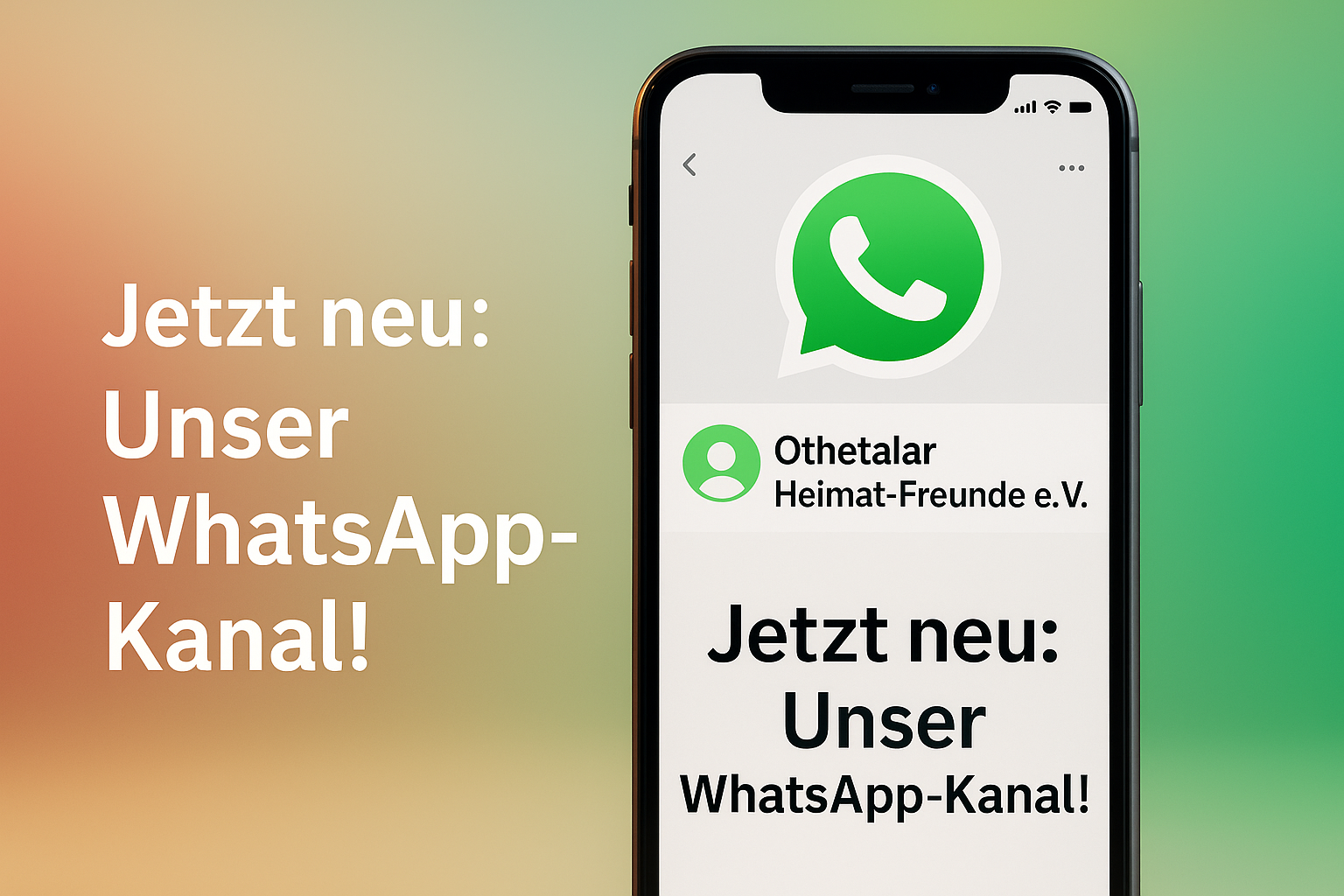 Unser offizieller WhatsApp-Kanal – jetzt abonnieren!